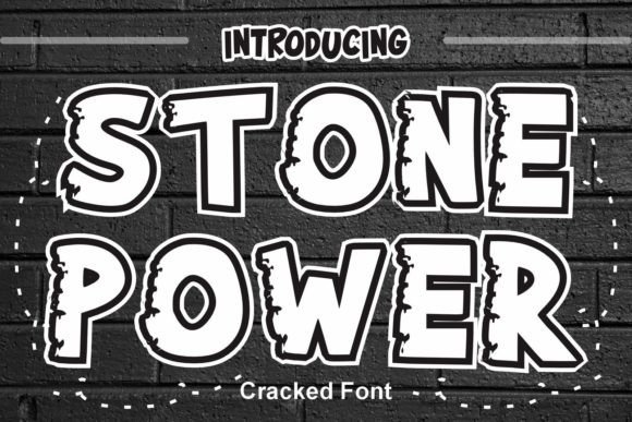 Crafting with Stone Power: A Display Font That Brings Handmade Products to Life