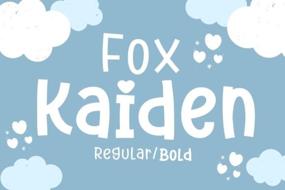 Fox Kaiden: A Bold Display Font for Editorial Storytelling