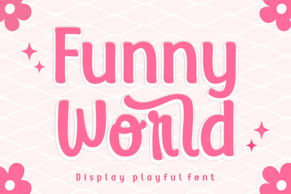 Funny World Font: A Playful Display Typeface for Campaigns