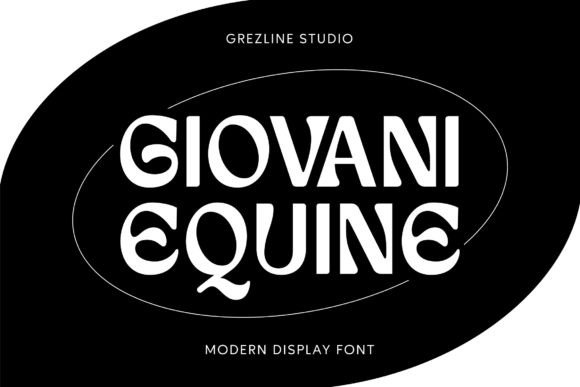 Giovani Equine: A Modern Display Font for Thoughtful Publishing