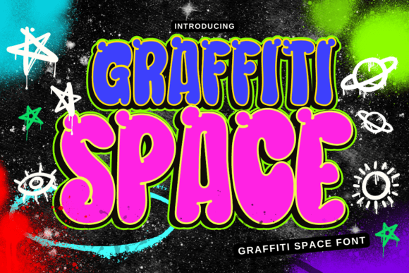 Graffiti Space: A Display Font That Brings Real Grit to Branding Projects
