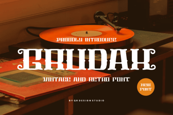 Grudax Display Font Brings Bold Character to Branding Projects
