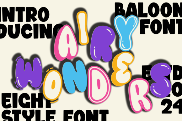 How Airy Wonders Baloon Font Gave My Bakery a Brand New Look