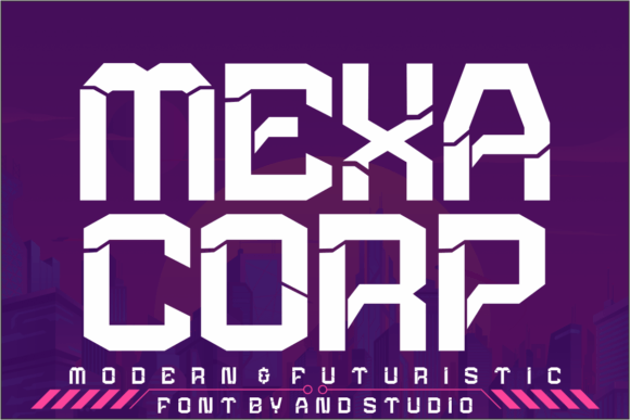 Mexacorp: A Display Font That Brings Future-Ready Character to Handmade Products