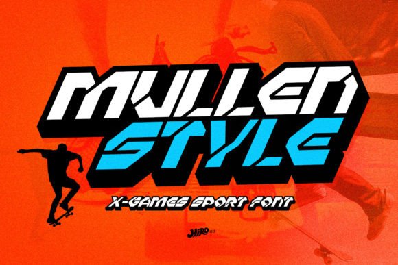 Mullen Style: A Bold Display Font for Handmade Products and Craft Projects
