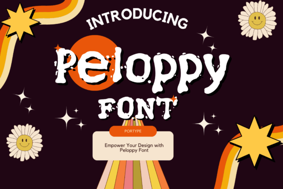 Peloppy Font: A Display Typeface for Editorial Storytelling
