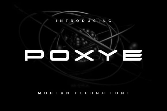 Poxye: A Bold Display Font for Modern Web Design