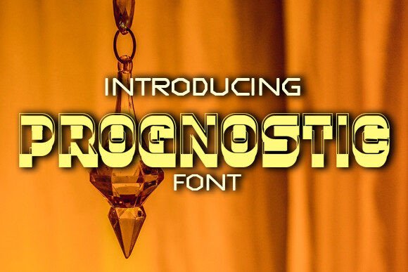 Prognostic: A Bold Display Font for Modern Web Design