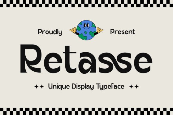 Retasse: A Display Typeface That Commands Attention in Digital Campaigns