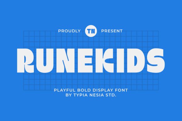 Runekids: A Display Font Built for Editorial Storytelling