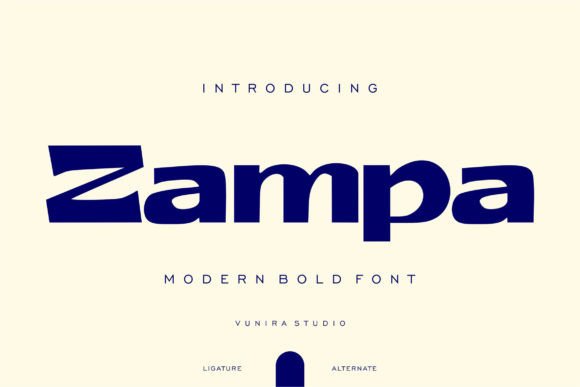Testing Zampa: A Modern Display Font for Digital Branding